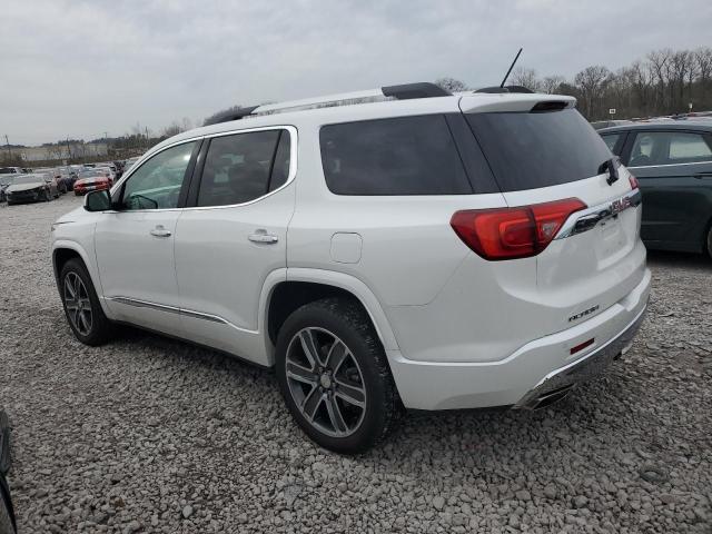 1GKKNPLS4KZ104607 - 2019 GMC ACADIA DENALI WHITE photo 2