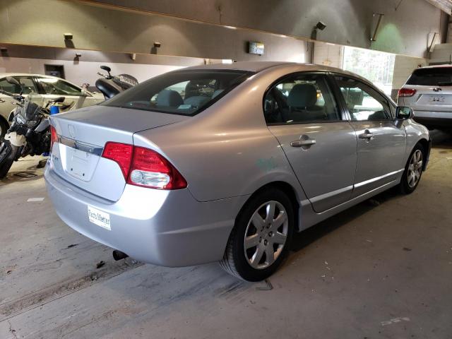 2HGFA1F53BH501884 - 2011 HONDA CIVIC LX SILVER photo 3