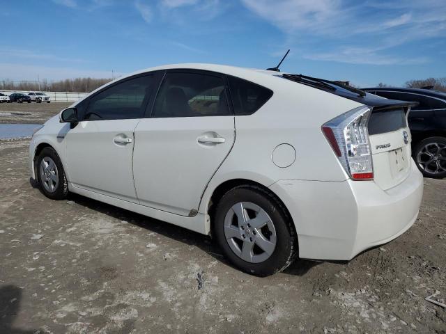 JTDKN3DU9B1407630 - 2011 TOYOTA PRIUS WHITE photo 2