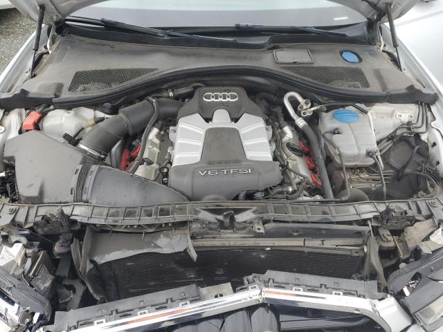 WAUHGAFC7EN134369 - 2014 AUDI A6 PRESTIGE თეთრი ფოტო 11