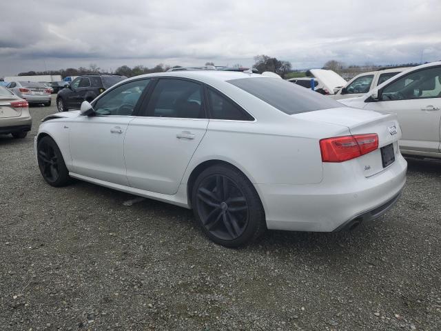 WAUHGAFC7EN134369 - 2014 AUDI A6 PRESTIGE WHITE photo 2