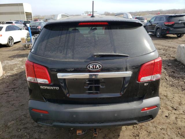 5XYKUDA60CG243958 - 2012 KIA SORENTO EX BLACK photo 6