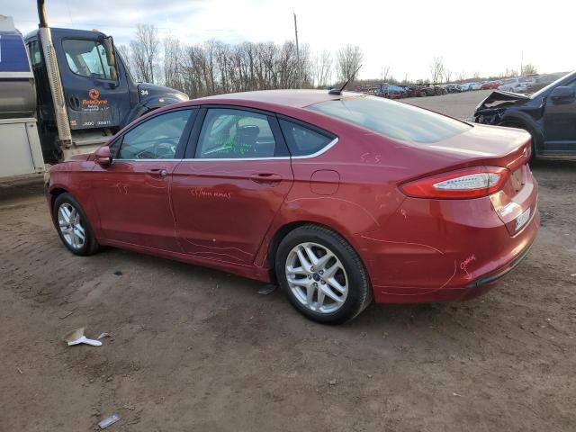 3FA6P0H7XER162660 - 2014 FORD FUSION SE RED photo 2