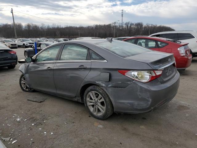 5NPEB4ACXBH125688 - 2011 HYUNDAI SONATA GLS GRAY photo 2