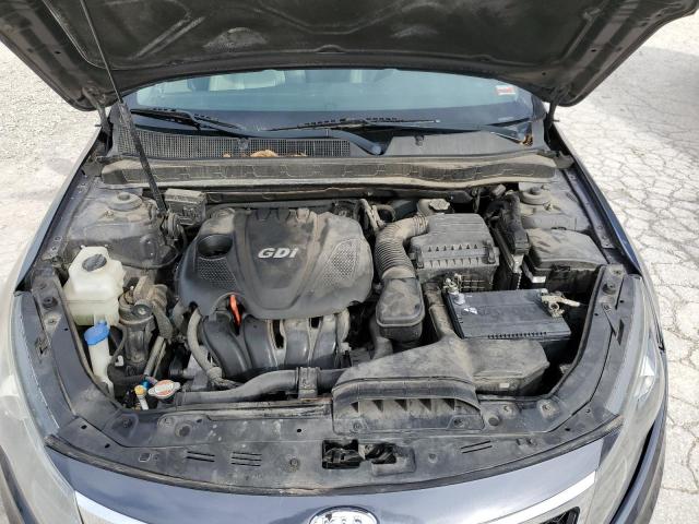 KNAGN4A73B5077757 - 2011 KIA OPTIMA EX GRAY photo 11