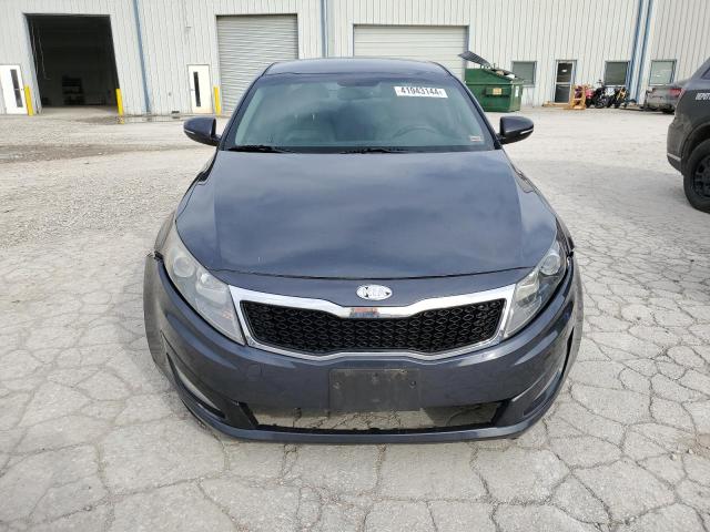 KNAGN4A73B5077757 - 2011 KIA OPTIMA EX GRAY photo 5