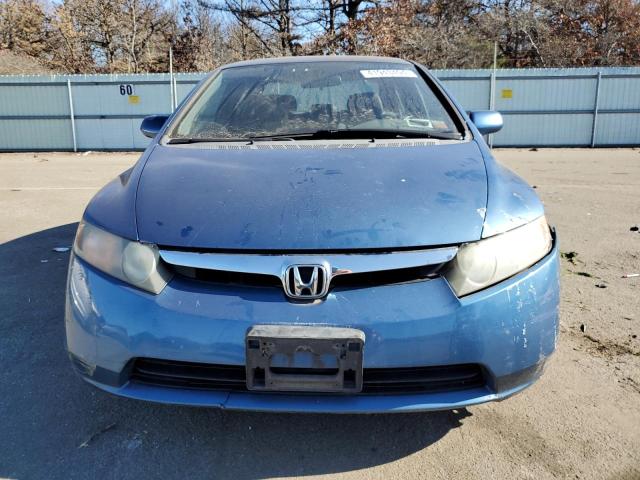 1HGFA16586L055028 - 2006 HONDA CIVIC LX BLUE photo 5