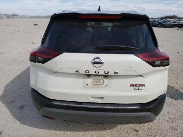 JN8AT3CAXMW012598 - 2021 NISSAN ROGUE SL WHITE photo 6