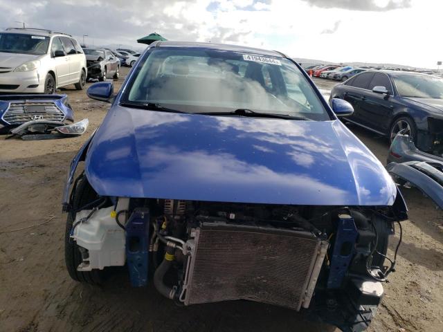 3KPC24A35KE059885 - 2019 HYUNDAI ACCENT SE BLUE photo 5