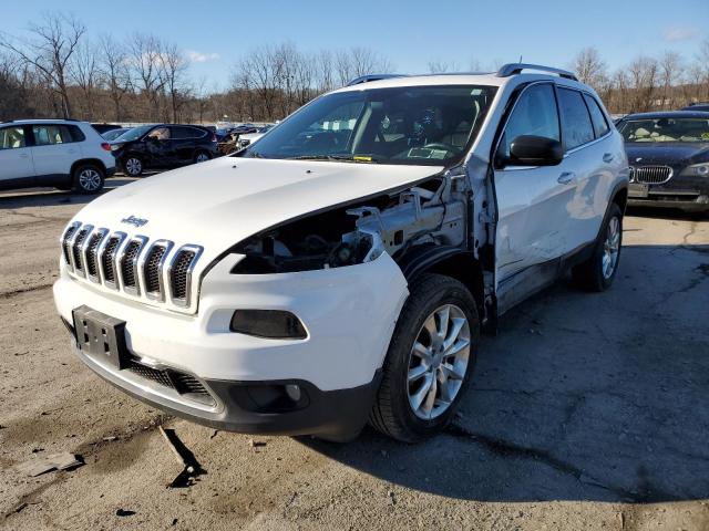 1C4PJMDB2GW254427 - 2016 JEEP CHEROKEE LIMITED WHITE photo 1