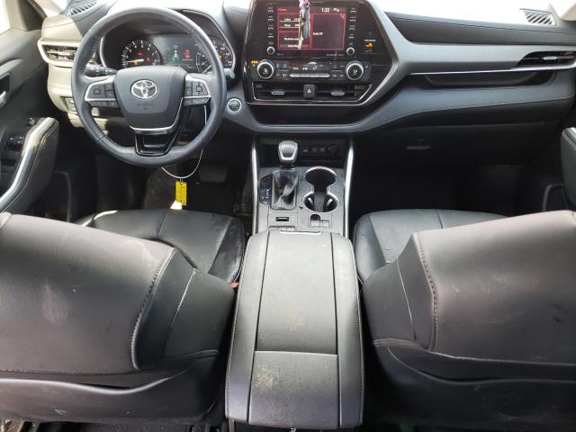 5TDGZRBH9MS531860 - 2021 TOYOTA HIGHLANDER XLE RED photo 8