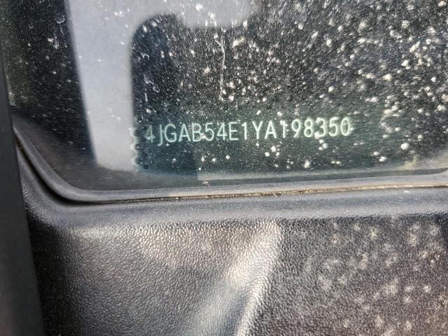 4JGAB54E1YA198350 - 2000 MERCEDES-BENZ ML 320 BLACK photo 13