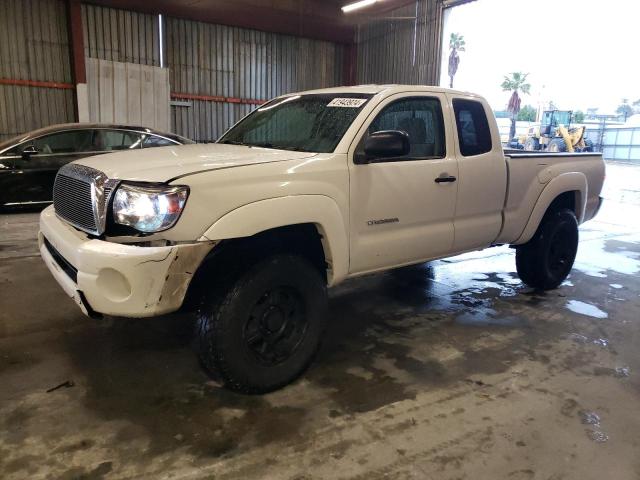 5TETU62N15Z105246 - 2005 TOYOTA TACOMA PRERUNNER ACCESS CAB WHITE photo 1