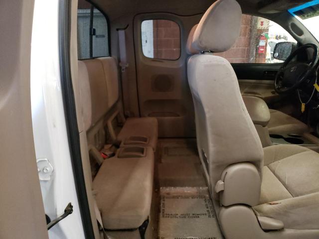 5TETU62N15Z105246 - 2005 TOYOTA TACOMA PRERUNNER ACCESS CAB WHITE photo 10