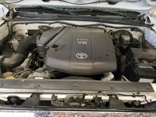 5TETU62N15Z105246 - 2005 TOYOTA TACOMA PRERUNNER ACCESS CAB WHITE photo 11