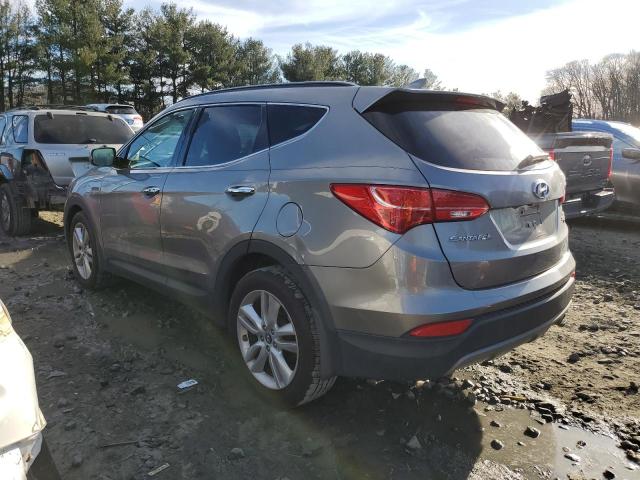 5XYZWDLA8FG239445 - 2015 HYUNDAI SANTA FE S GRAY photo 2