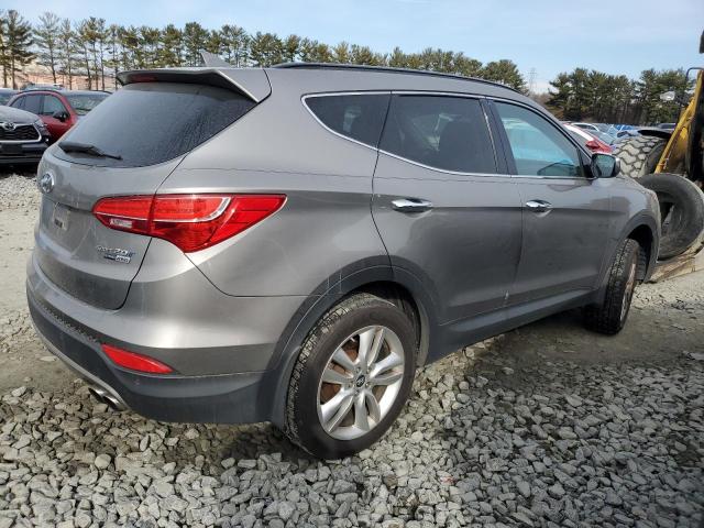 5XYZWDLA8FG239445 - 2015 HYUNDAI SANTA FE S GRAY photo 3