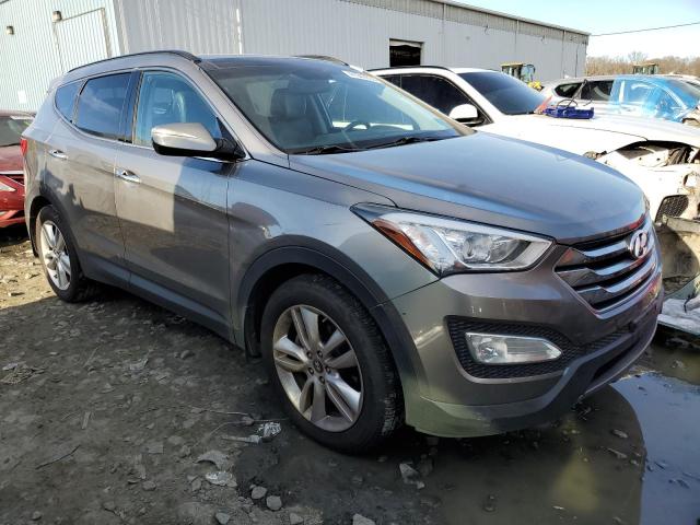 5XYZWDLA8FG239445 - 2015 HYUNDAI SANTA FE S GRAY photo 4