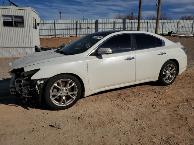 1N4AA5AP4CC820892 - 2012 NISSAN MAXIMA S WHITE photo 1