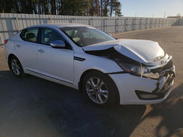 5XXGN4A7XCG006295 - 2012 KIA OPTIMA EX WHITE photo 4