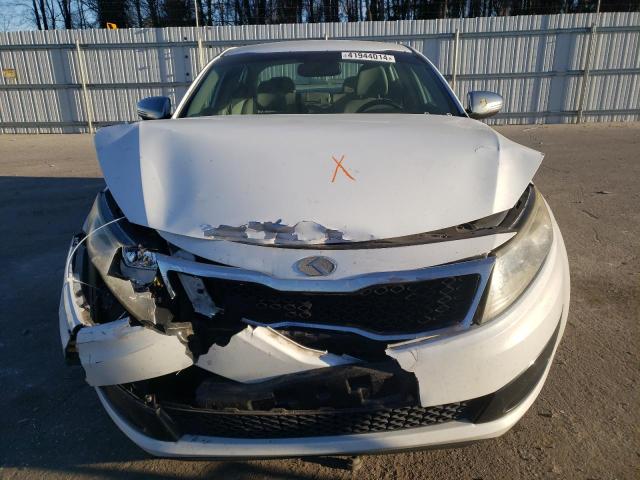 5XXGN4A7XCG006295 - 2012 KIA OPTIMA EX WHITE photo 5