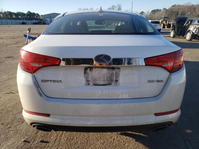 5XXGN4A7XCG006295 - 2012 KIA OPTIMA EX WHITE photo 6