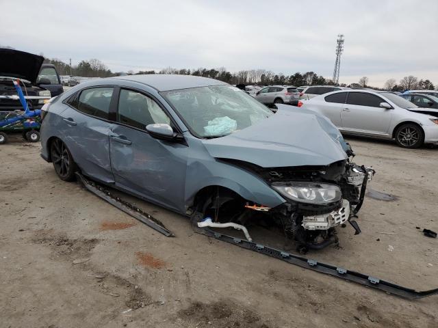 SHHFK7H44JU221347 - 2018 HONDA CIVIC SPORT 青色 照片 4