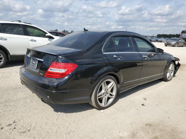 WDDGF5HB0DA882177 - 2013 MERCEDES-BENZ C 350 BLACK photo 3