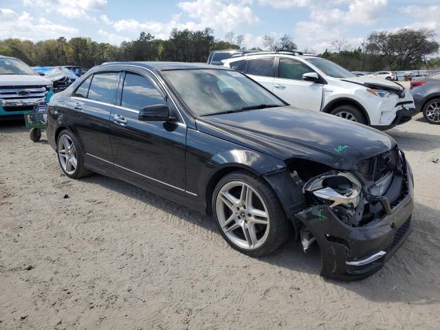 WDDGF5HB0DA882177 - 2013 MERCEDES-BENZ C 350 BLACK photo 4