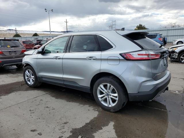 2FMPK4J90LBB21896 - 2020 FORD EDGE SEL SILVER photo 2