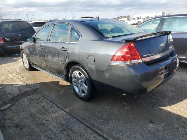 2G1WG5EK0B1130938 - 2011 CHEVROLET IMPALA LT GRAY photo 2