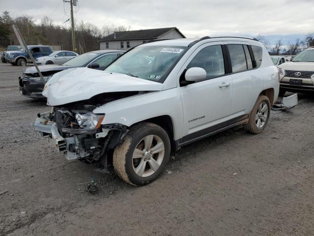 1C4NJDEB8ED816328 - 2014 JEEP COMPASS LA WHITE photo 1