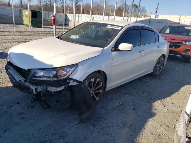 1HGCR2F57DA176837 - 2013 HONDA ACCORD SPORT WHITE photo 1