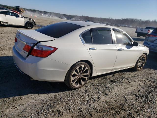 1HGCR2F57DA176837 - 2013 HONDA ACCORD SPORT WHITE photo 3