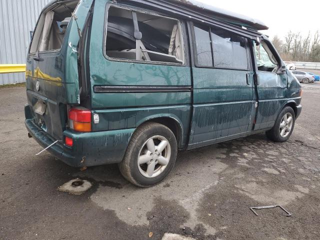 WV2NB47033H005164 - 2003 VOLKSWAGEN EUROVAN MV GREEN photo 3