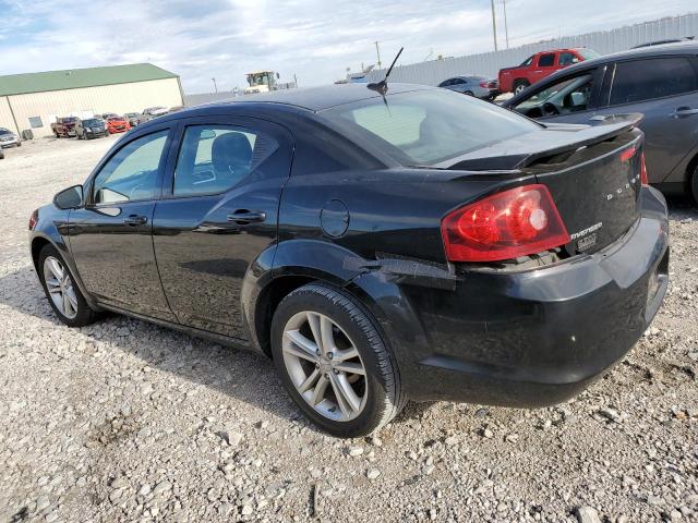 1C3CDZCBXCN314091 - 2012 DODGE AVENGER SXT BLACK photo 2