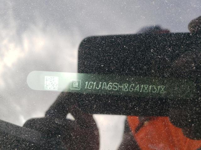 1G1JA6SH8G4181318 - 2016 CHEVROLET SONIC LS WHITE photo 12