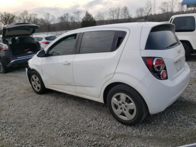 1G1JA6SH8G4181318 - 2016 CHEVROLET SONIC LS WHITE photo 2