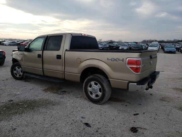 1FTFW1EF4BFB27197 - 2011 FORD F150 SUPERCREW TAN photo 2
