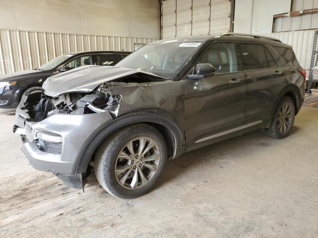 1FMSK7FH5MGA40253 - 2021 FORD EXPLORER LIMITED GRAY photo 1