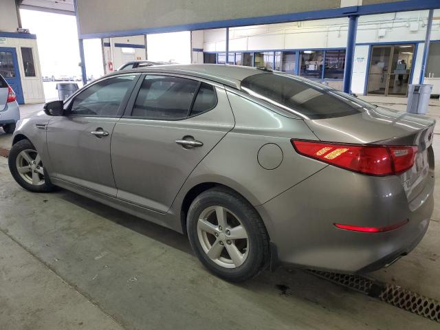 5XXGM4A76EG340913 - 2014 KIA OPTIMA LX GRAY photo 2