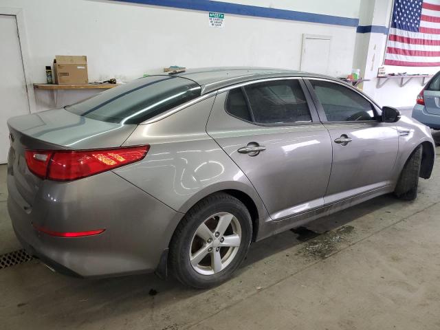 5XXGM4A76EG340913 - 2014 KIA OPTIMA LX GRAY photo 3