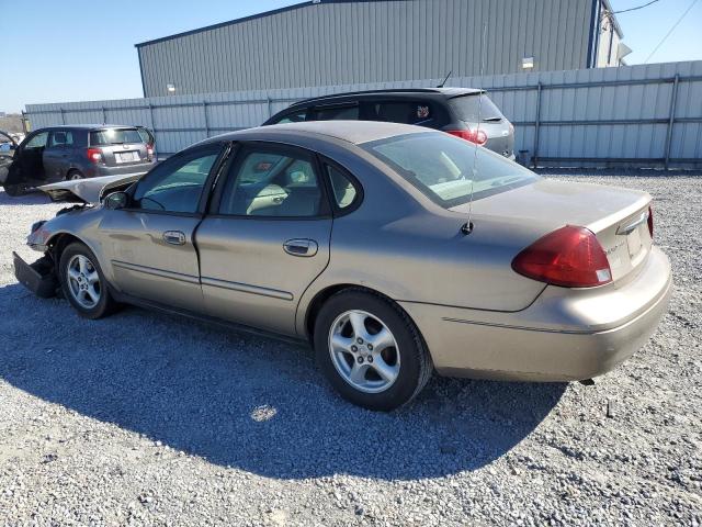 1FAFP552X2A232234 - 2002 FORD TAURUS SES BEIGE photo 2