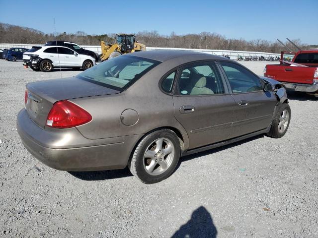 1FAFP552X2A232234 - 2002 FORD TAURUS SES BEIGE photo 3