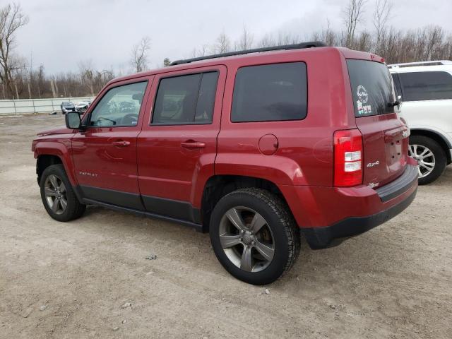 1C4NJRFB0FD340041 - 2015 JEEP PATRIOT LATITUDE RED photo 2