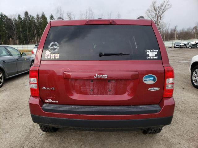 1C4NJRFB0FD340041 - 2015 JEEP PATRIOT LATITUDE RED photo 6