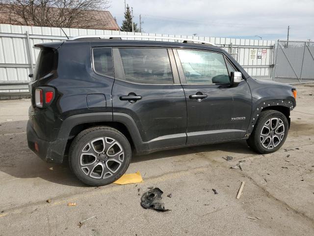 ZACCJADT6GPC91628 - 2016 JEEP RENEGADE LIMITED BLACK photo 3