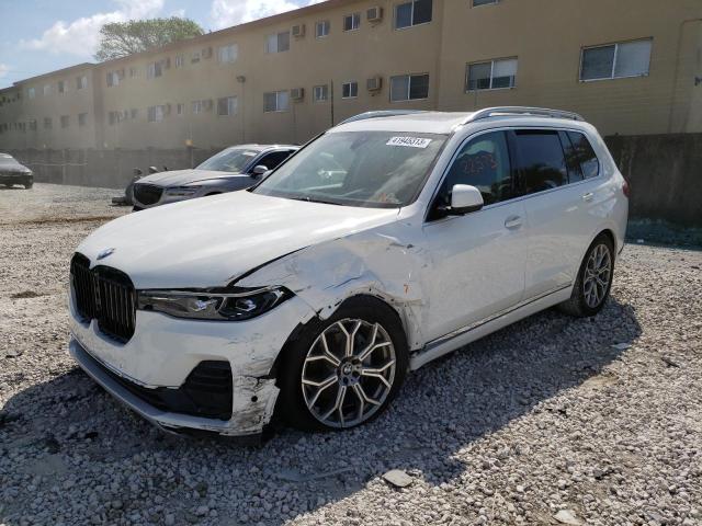 5UXCW2C50KL084917 - 2019 BMW X7 XDRIVE40I თეთრი ფოტო 1