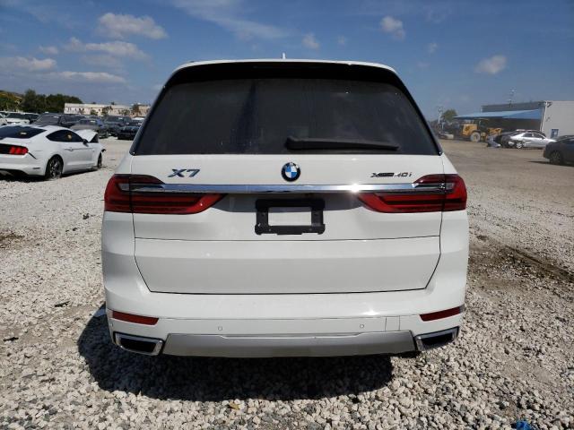 5UXCW2C50KL084917 - 2019 BMW X7 XDRIVE40I WHITE photo 6