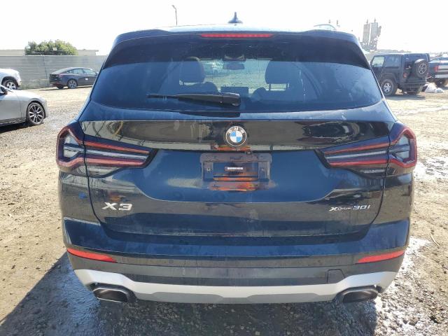 5UX53DP03N9J01772 - 2022 BMW X3 XDRIVE30I BLACK photo 6